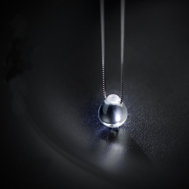 Mermaid's Tear Silver Necklace