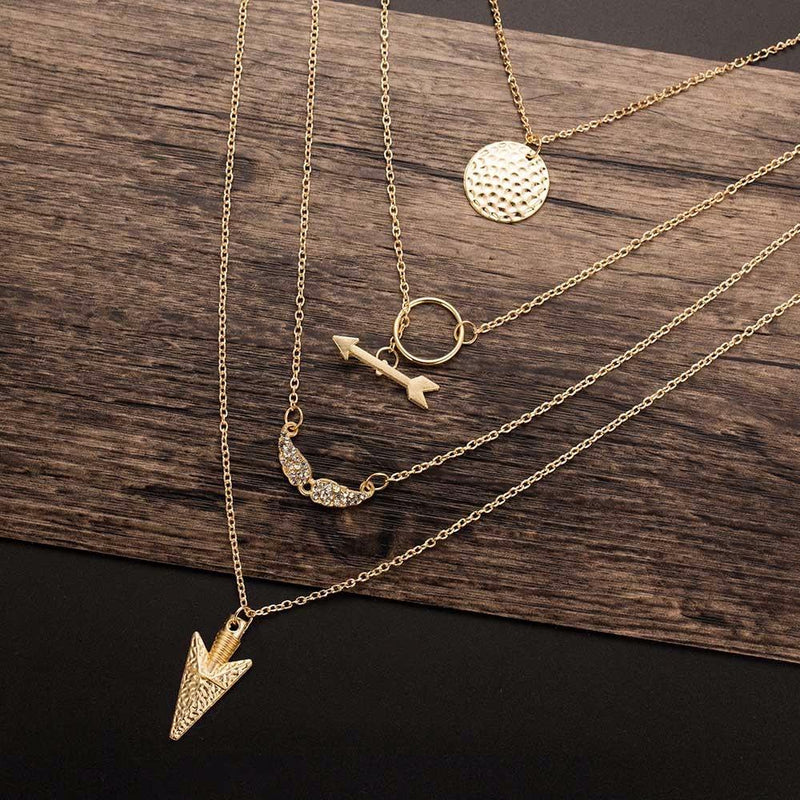 Multilayer Arrow Summer Necklace