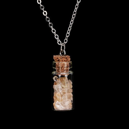 Natural Stone Wish Necklace