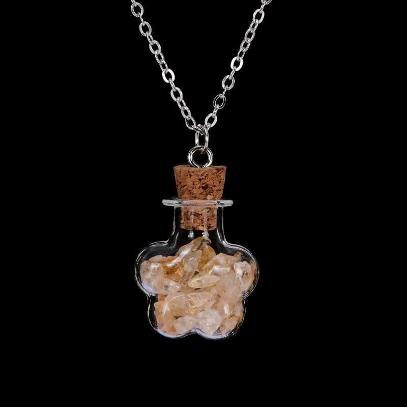 Natural Stone Wish Necklace