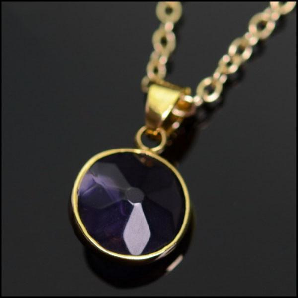 Round Gems Pendant Necklace