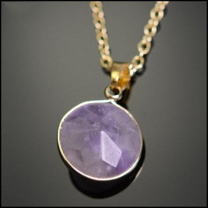 Round Gems Pendant Necklace