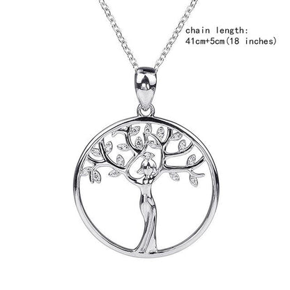 The Tree of Life Goddess Necklace