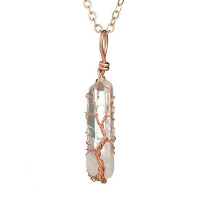 Tree of Life Natural Stone Necklace