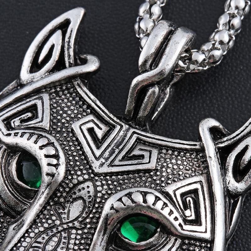 Viking Wolf Necklace