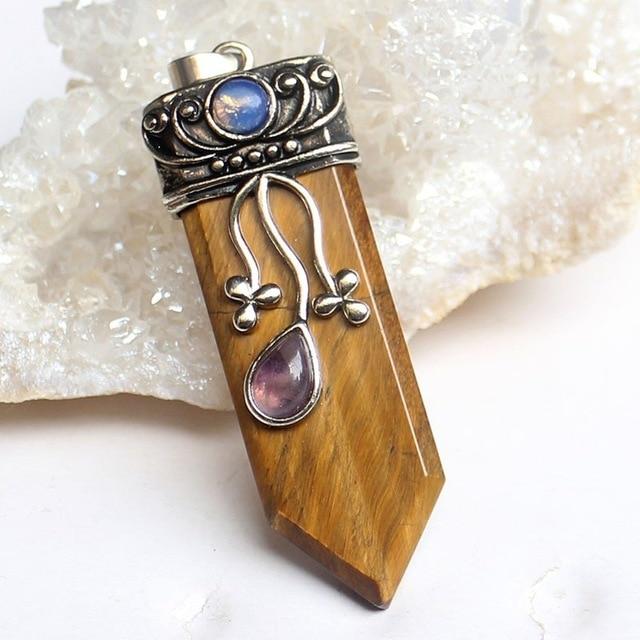 Style Natural Stone Necklace