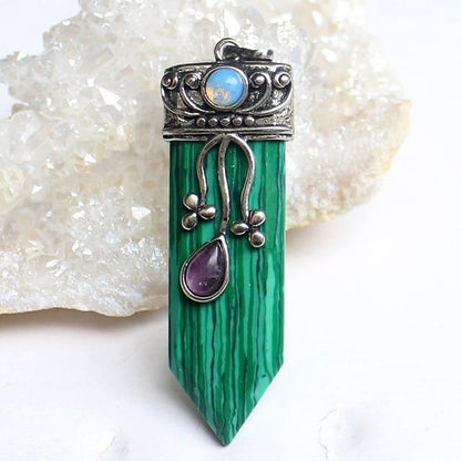 Style Natural Stone Necklace