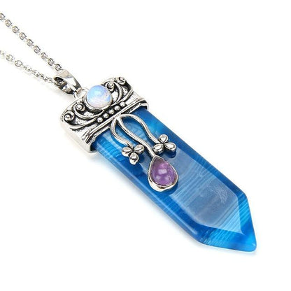 Style Natural Stone Necklace