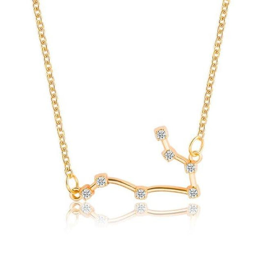 Zodiac Sign Constellation Necklace