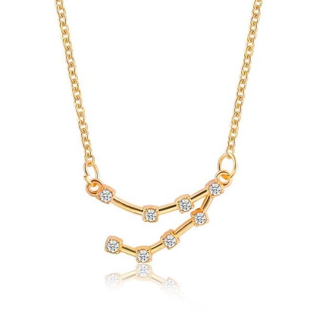 Zodiac Sign Constellation Necklace