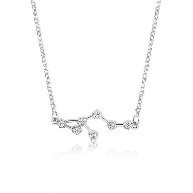 Zodiac Sign Constellation Necklace