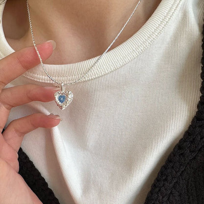Ocean Heart Necklace