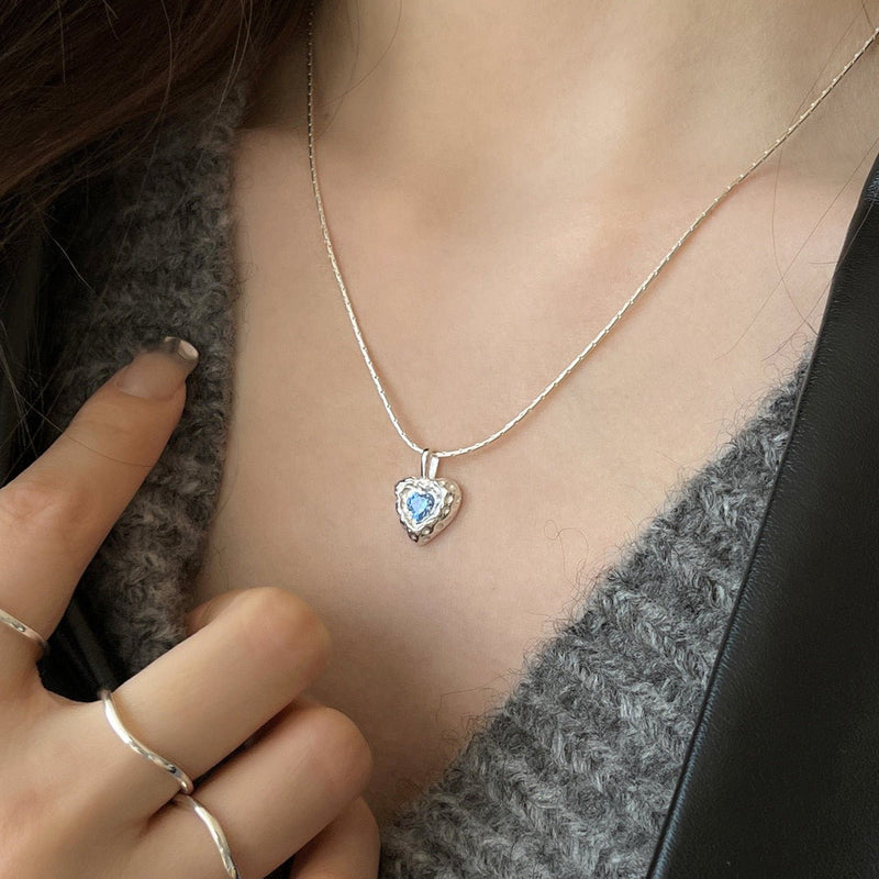 Ocean Heart Necklace