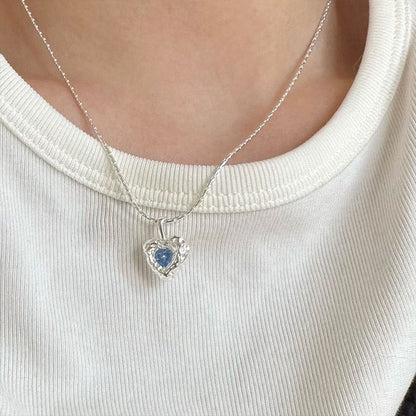 Ocean Heart Necklace