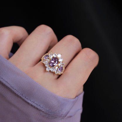 Opulent Amethyst Ring