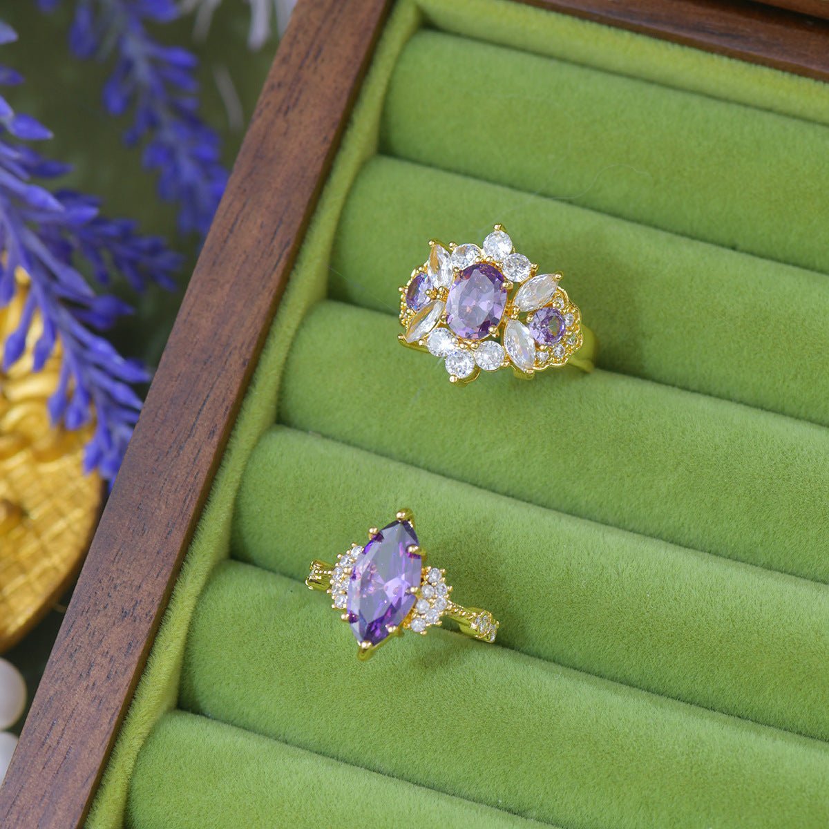 Opulent Amethyst Ring