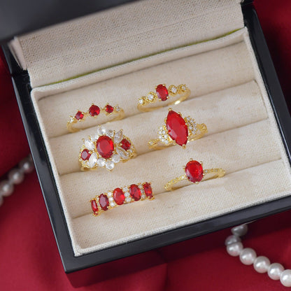 Opulent Ruby Ring