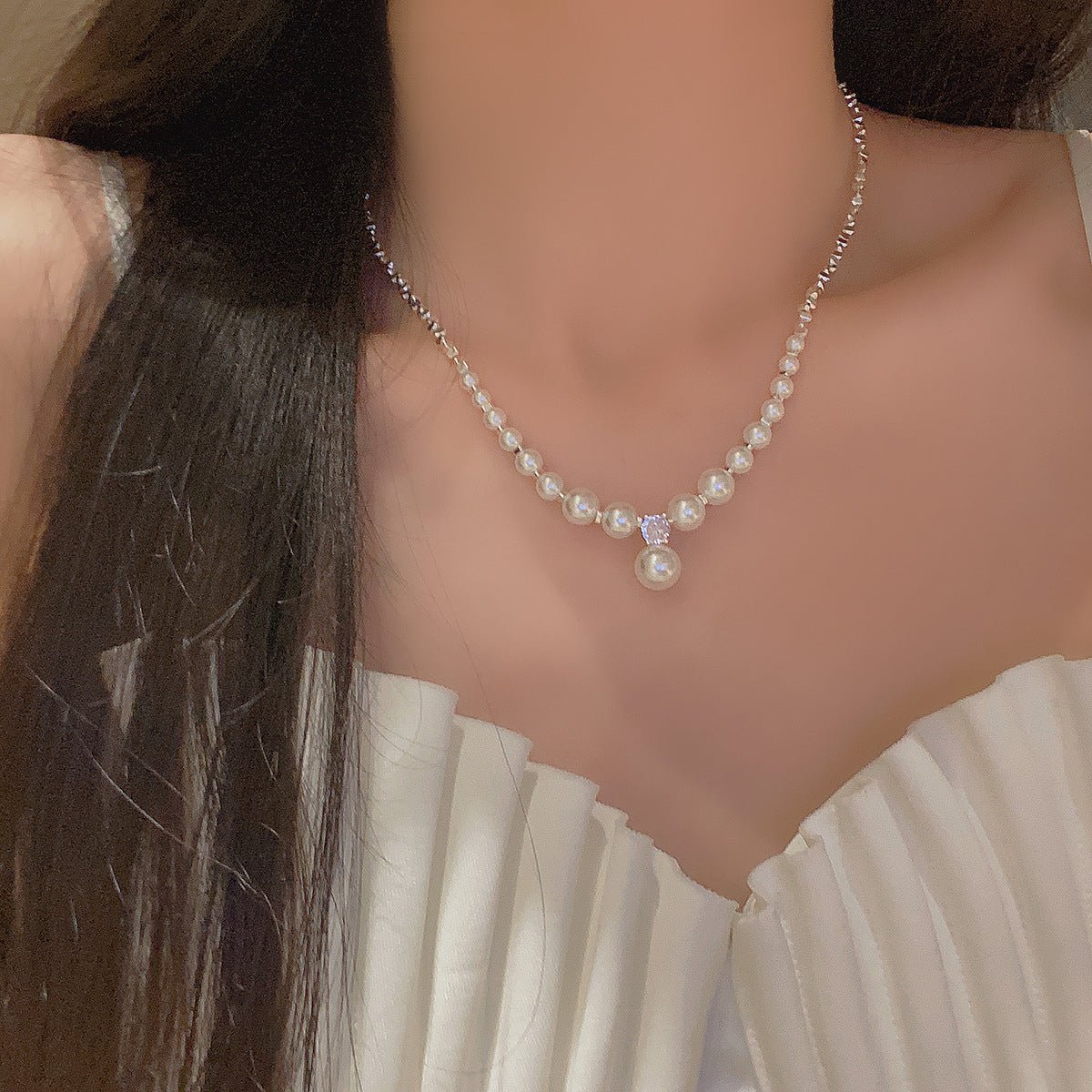 Rory Pearl Princess Necklace
