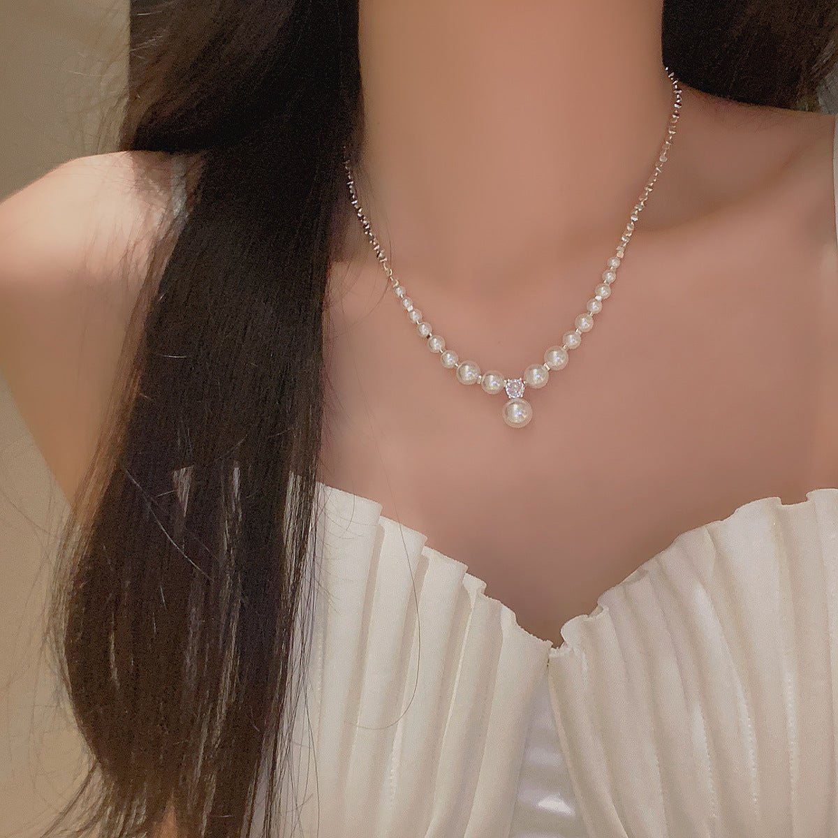 Rory Pearl Princess Necklace
