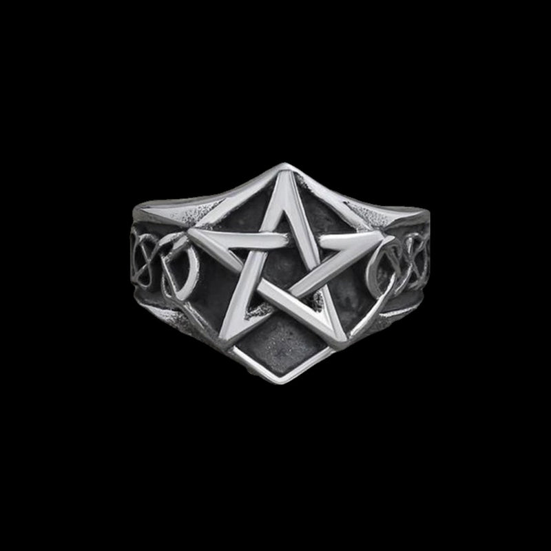 Pentagram Star Ring