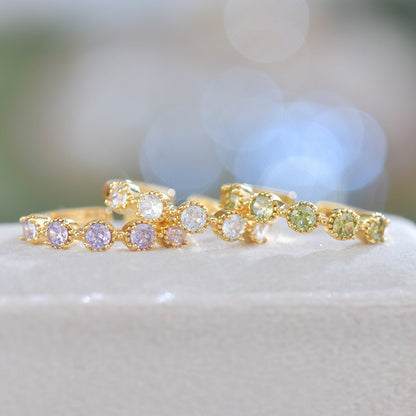 Peridot Band Ring