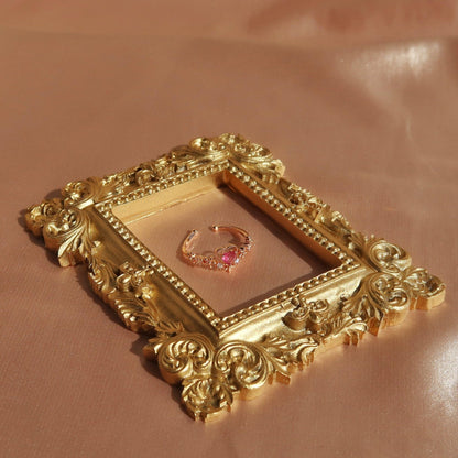 Layla Pink Heart Ring
