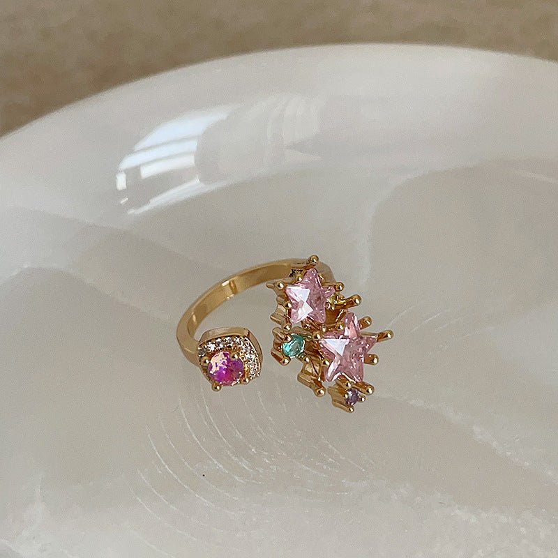 Pink Starlight Ring