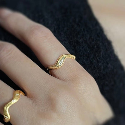 Polaris Wave Ring