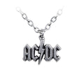 Ac/dc Lightning Logo Pendant Necklace by Alchemy Gothic