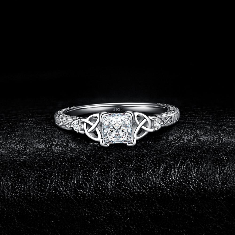 Celtic Knot Princess Silver Ring