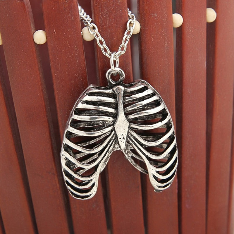 Antique Rib Cage Necklace