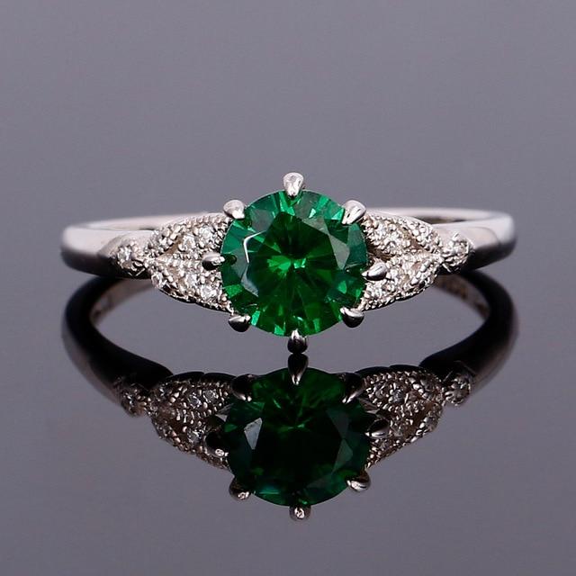 Round Majestic Crystal Ring