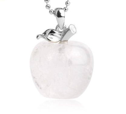 Crystal Apple Necklace