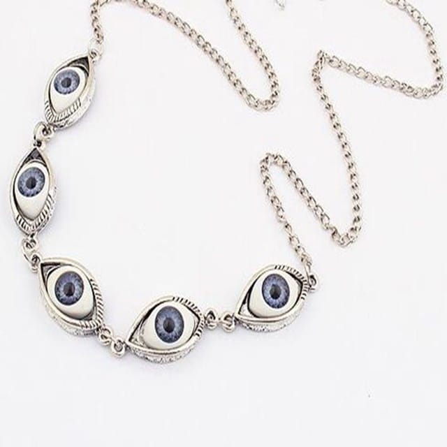 I Am Watching You Evil Eye Necklace
