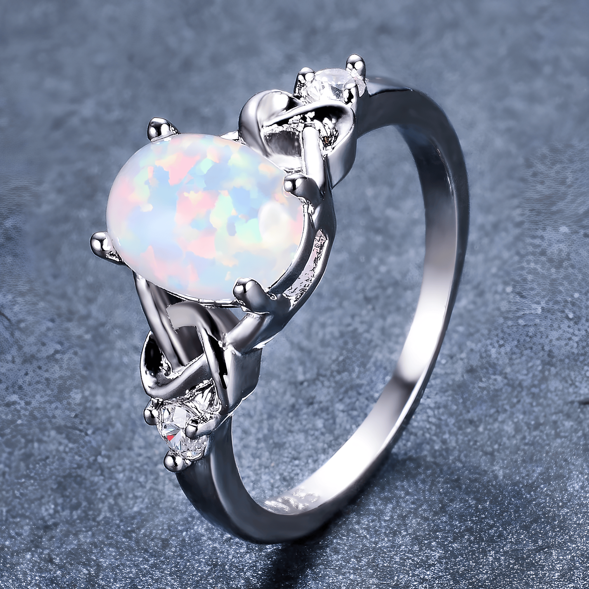 Divine Fire Opal Ring