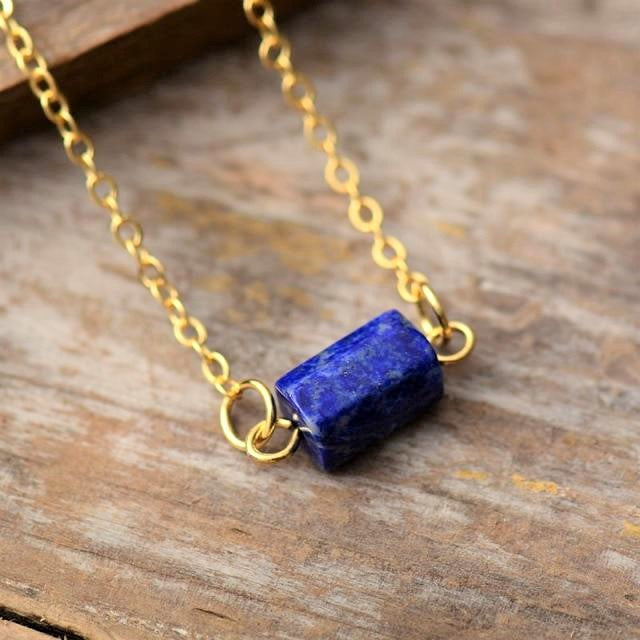 Healing Hexagon Crystal Necklace