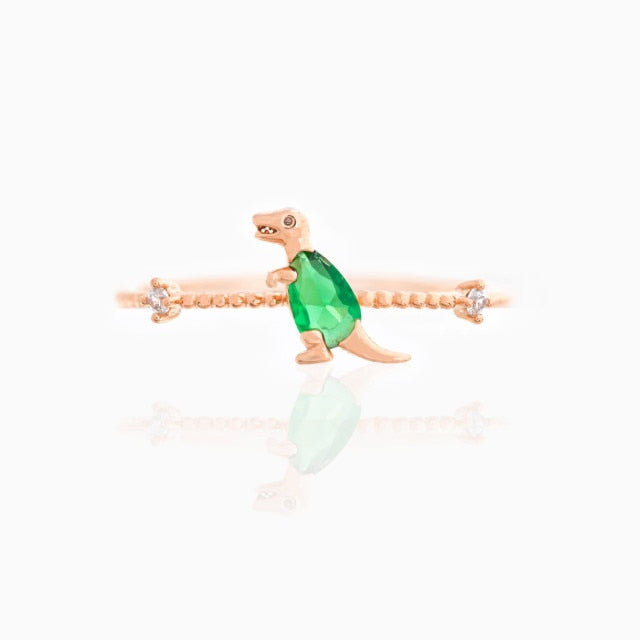 Dainty Dinosaur Ring