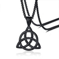 Irish Celtic Knot Triquetra Necklace