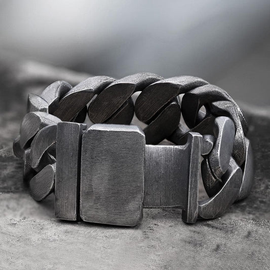 Punk Cuban Chain Stainless Steel Bracelet