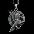 Raven of Algiz Pendant