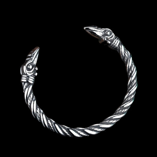Raven Rope Cuff Bracelet