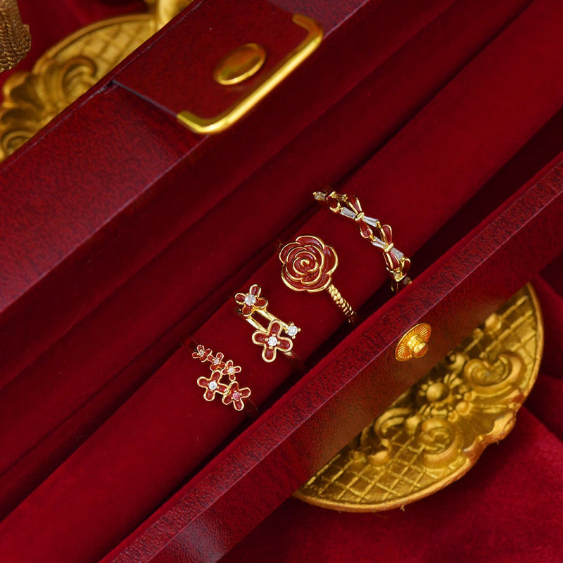 Red Bow Ring