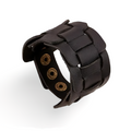 Retro Genuine Leather Belt Wristband / Bangle Snaps Fastener Cuff Bracelet / Alternative Accessories