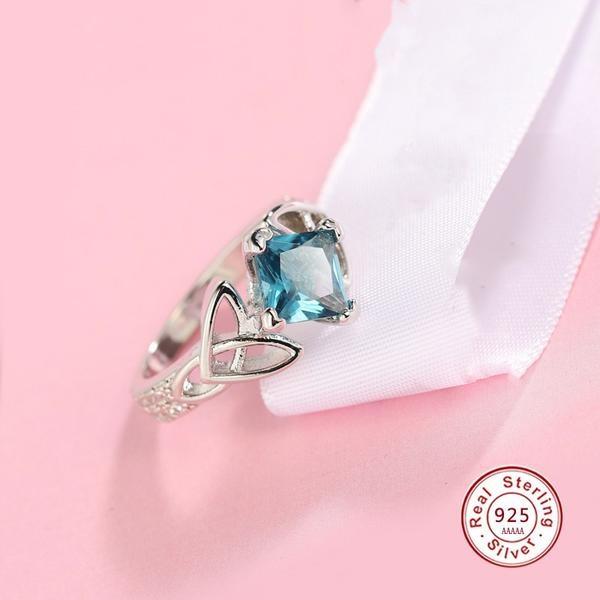 Blue Celtic Dream Ring