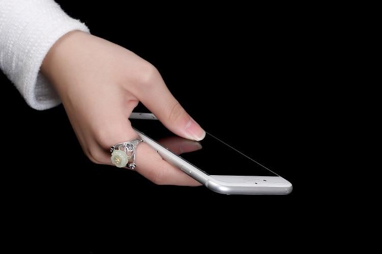 Cherry Blossom Silver Ring