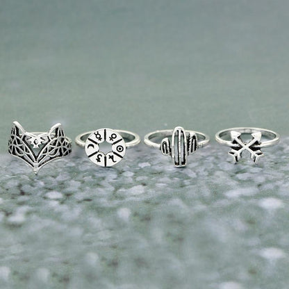 Enchanted Forest Animals Ring Set