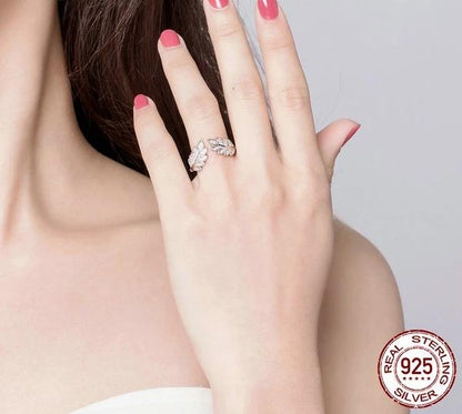 Greek Goddess Crown Silver Ring