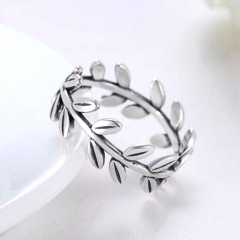 Laurel Wreath Sterling Silver Ring