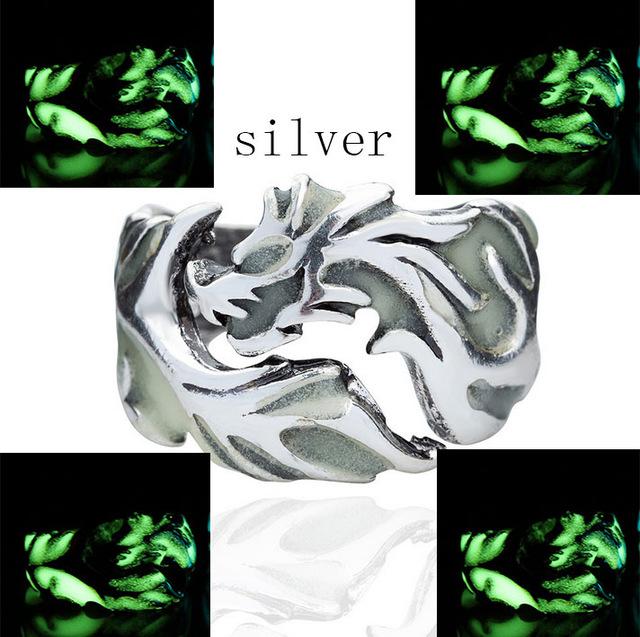 Magical Glow in the Dark Dragon Ring