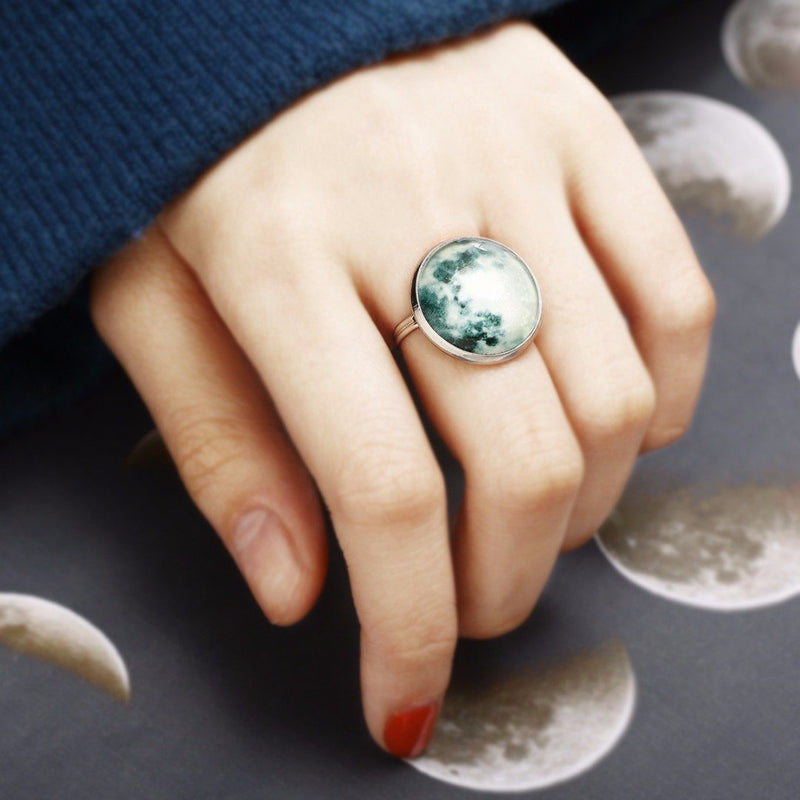 Magical Glow in the Dark Moon Ring